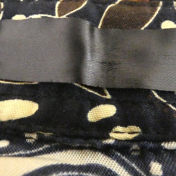 Vintage Men Brown Shirt Size S Abstract Floral 80s 90s Vacation Summer Short Slv - Picture 6 of 7